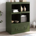Dulap înalt verde măslină 67x39x95 cm oțel - WALTI WALTI