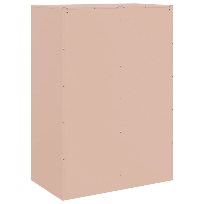 Dulap înalt Roz 67x39x95 cm oțel WALTI