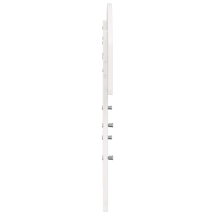 Tăblie de pat, alb, 75 cm, lemn masiv de pin - WALTI WALTI