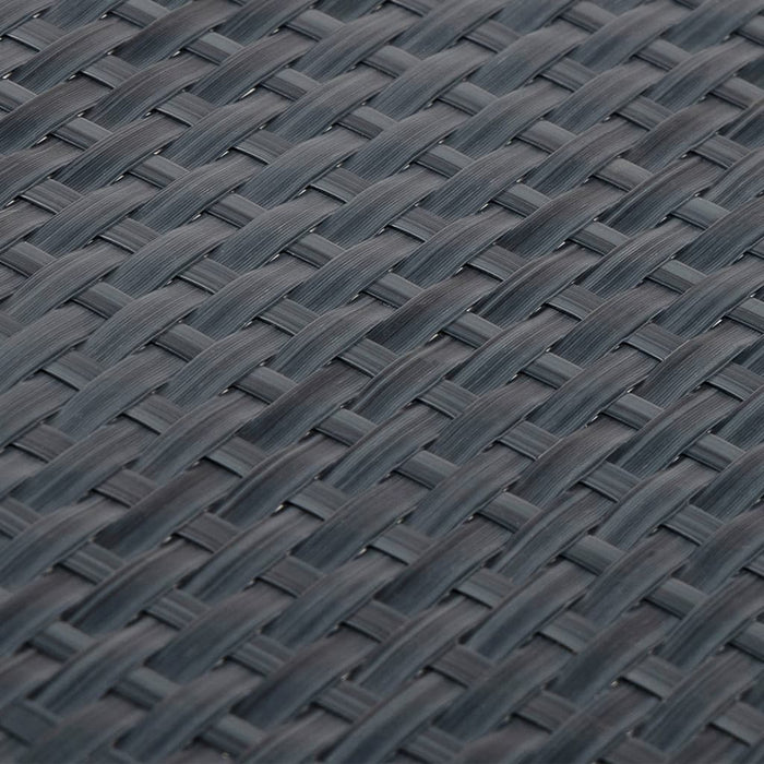 Paravan pentru balcon, antracit, 400x100 cm, poliratan - WALTI WALTI