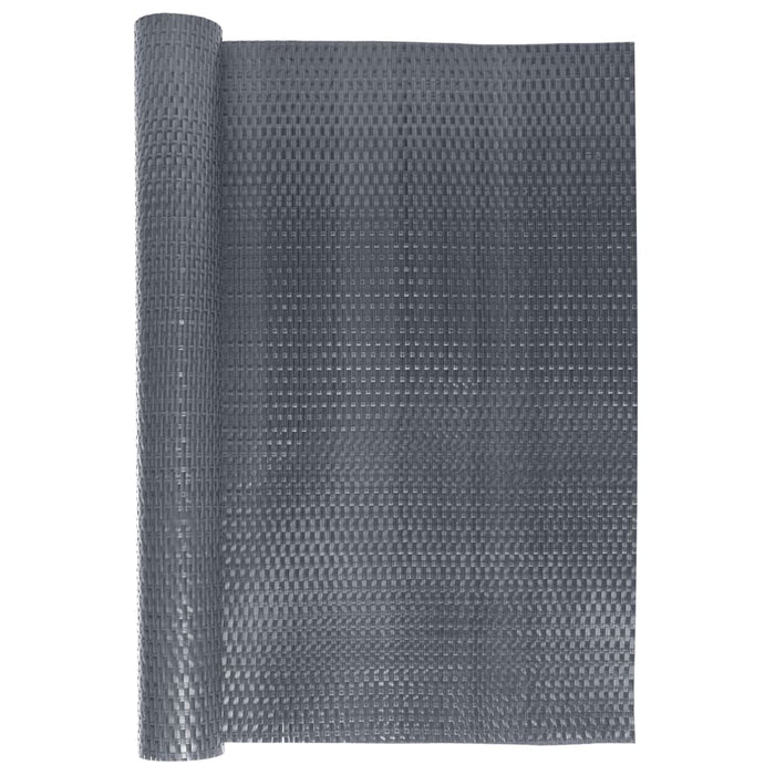 Paravan pentru balcon, antracit, 1000x80 cm, poliratan - WALTI WALTI