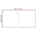 Paravan Balcon Maro Deschis 300x100 cm Poly Rattan - WALTI WALTI