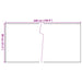 Paravan Balcon Maro Deschis 500x80 cm Poly Rattan - WALTI WALTI