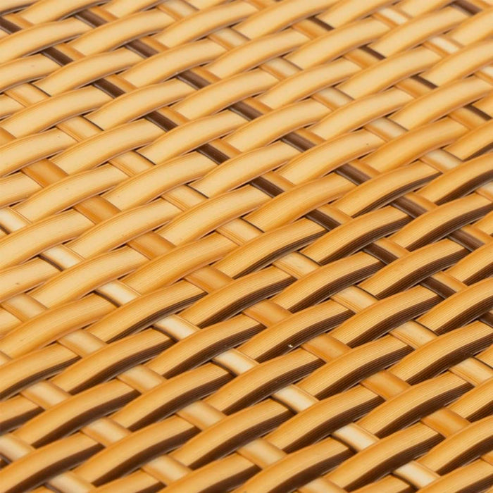 Paravan Balcon Maro Deschis 500x100 cm Poly Rattan - WALTI WALTI