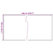 Paravan Balcon Maro Deschis 600x100 cm Poly Rattan - WALTI WALTI