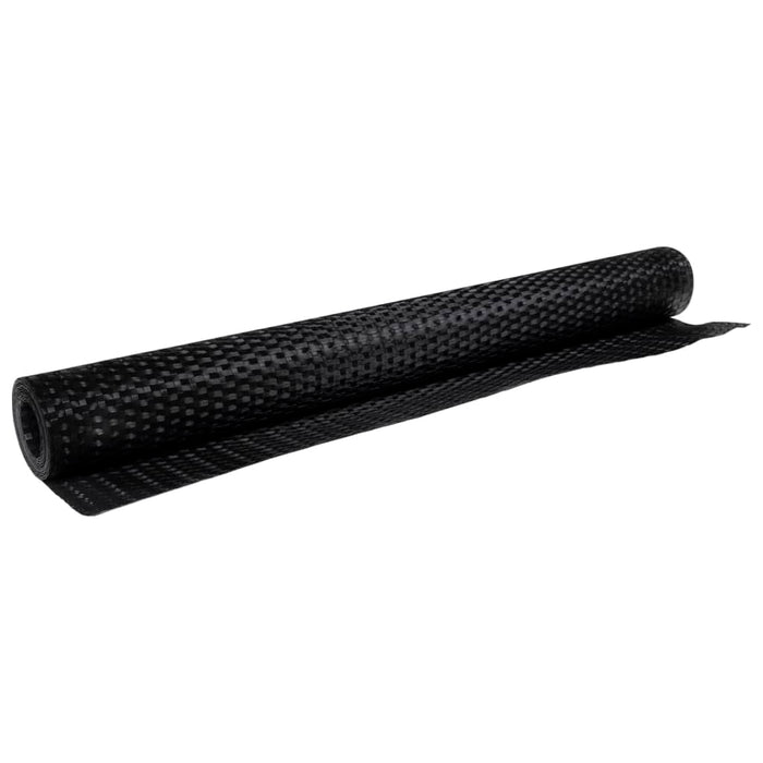 Paravan pentru balcon, negru, 1000x80 cm, poliratan - WALTI WALTI