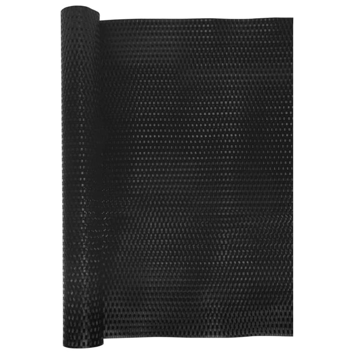 Paravan pentru balcon, negru, 1000x90 cm, poliratan - WALTI WALTI