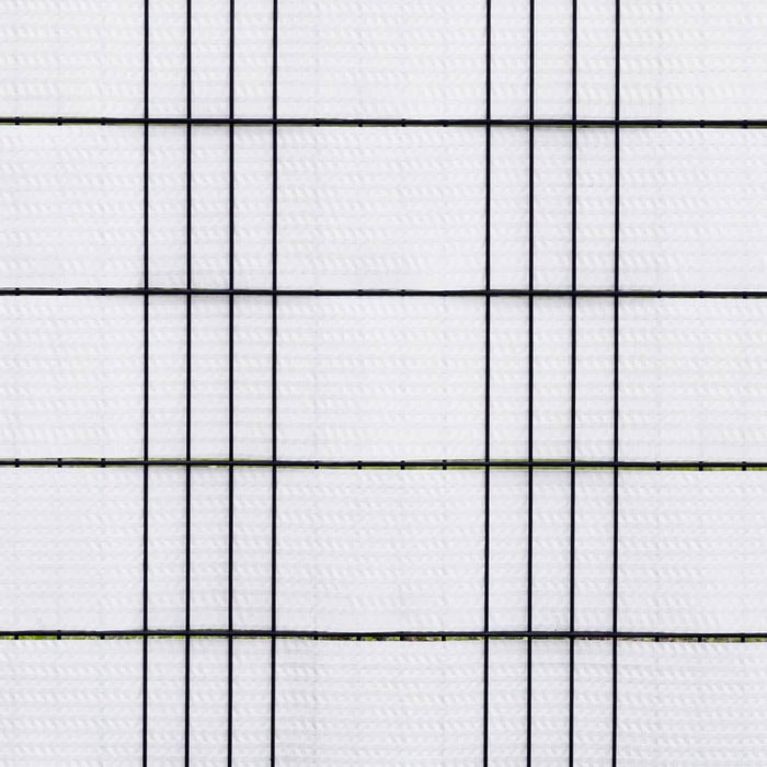 Paravane pentru balcon, 10 buc., alb, 255x19 cm, poliratan - WALTI WALTI