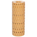 Paravan pentru balcon 10 buc. maro deschis 255x19 cm poliratan - WALTI WALTI
