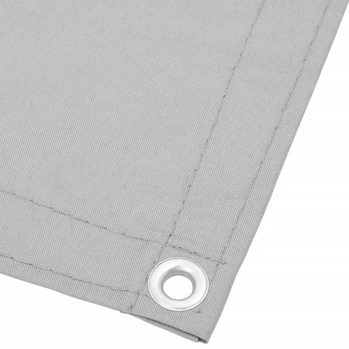 Paravan de balcon gri deschis 75x600 cm 100% poliester oxford - WALTI WALTI