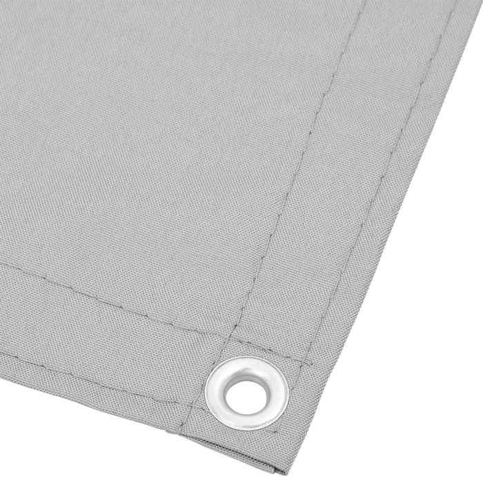 Paravan de balcon gri deschis 75x800 cm 100% poliester oxford WALTI