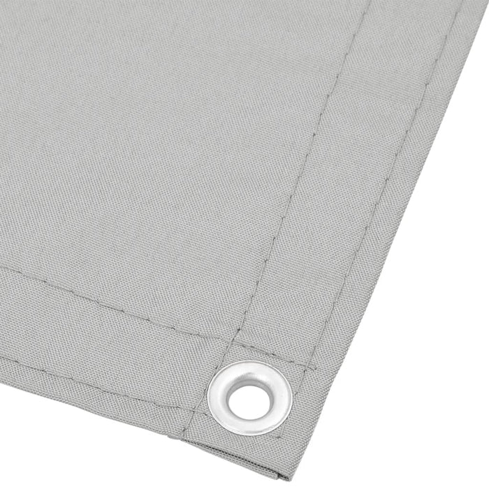 Paravan de balcon gri deschis 90x700 cm 100% poliester oxford WALTI