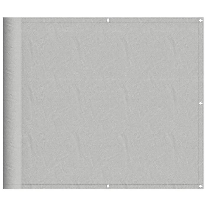 Paravan de balcon gri deschis 90x800 cm 100% poliester oxford WALTI