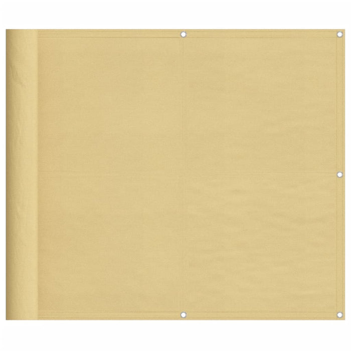 Paravan de balcon, nisipiu, 90x700 cm, 100% poliester oxford - WALTI WALTI
