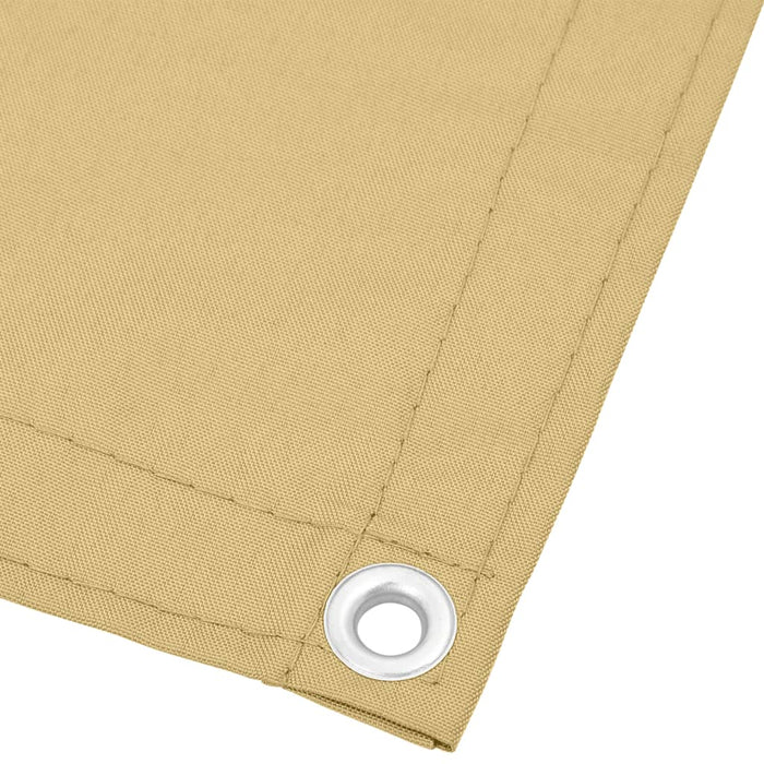 Paravan de balcon, nisipiu, 90x700 cm, 100% poliester oxford - WALTI WALTI