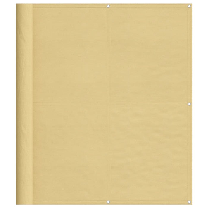 Paravan de balcon, nisipiu, 120x700 cm, 100% poliester oxford - WALTI WALTI