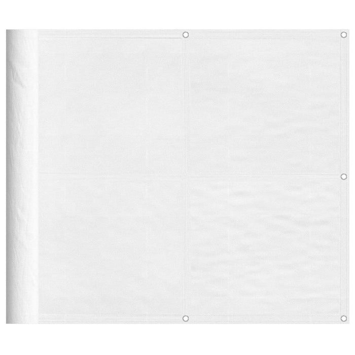 Paravan de balcon, alb, 90x700 cm, 100% poliester oxford WALTI