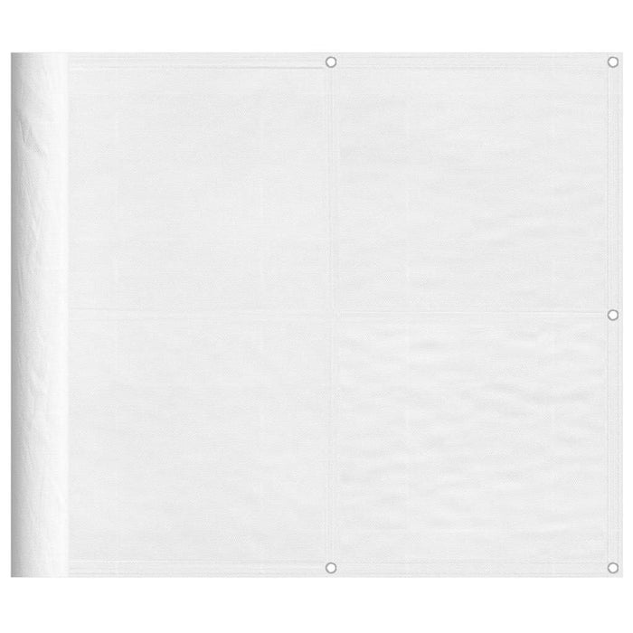 Paravan de balcon, alb, 90x800 cm, 100% poliester oxford - WALTI WALTI