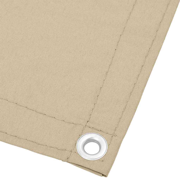 Paravan de balcon, bej, 75x1000 cm, 100% poliester oxford - WALTI WALTI