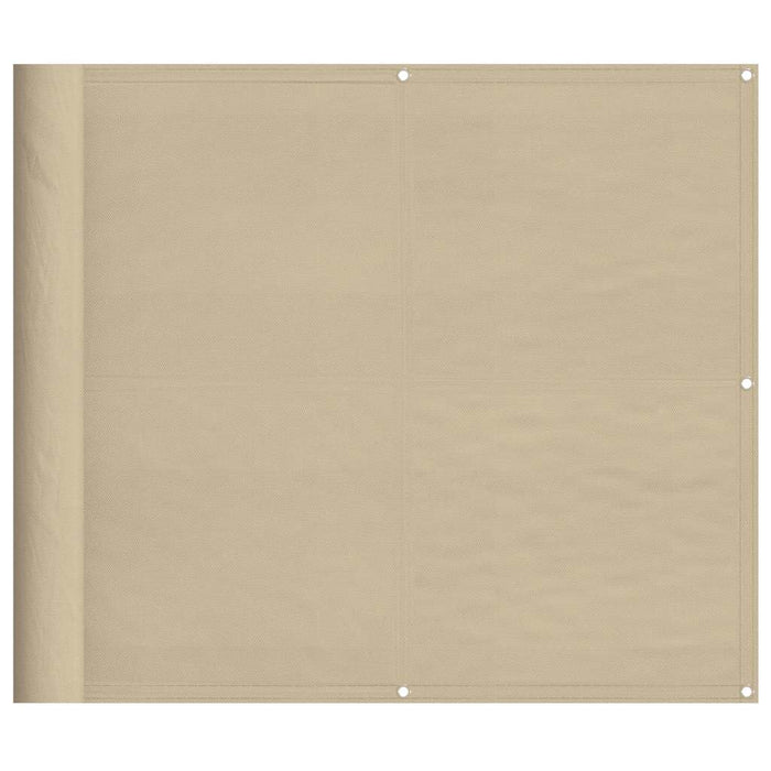 Paravan de balcon, bej, 90x800 cm, 100% poliester oxford - WALTI WALTI