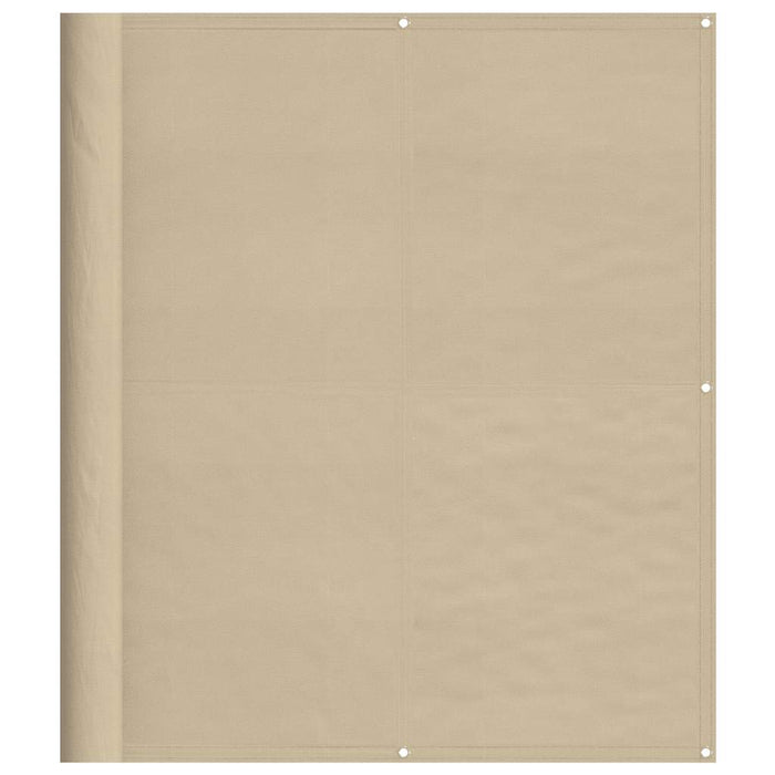 Paravan de balcon, bej, 120x700 cm, 100% poliester oxford - WALTI WALTI