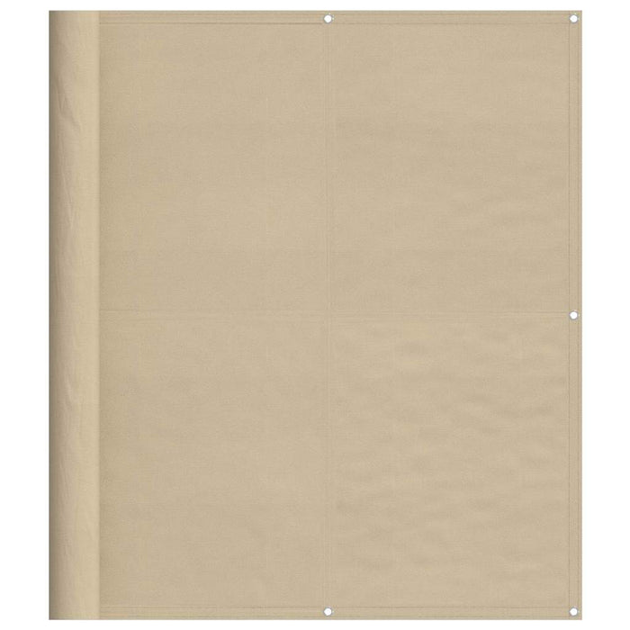Paravan de balcon, bej, 120x800 cm, 100% poliester oxford - WALTI WALTI