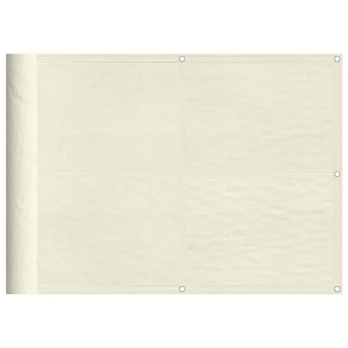 Paravan de balcon, crem, 75x1000 cm, 100% poliester oxford WALTI