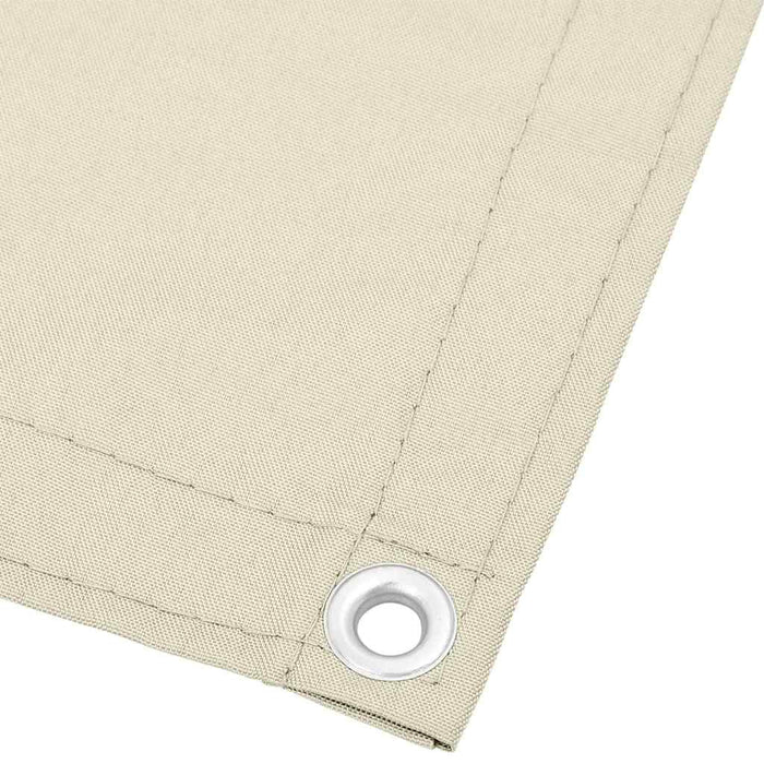 Paravan de balcon, crem, 90x700 cm, 100% poliester oxford WALTI