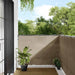 Paravan de balcon, gri taupe, 120x800 cm, 100% poliester oxford - WALTI WALTI