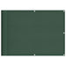 Paravan de balcon verde închis 75x700 cm 100% poliester oxford - WALTI WALTI
