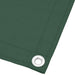 Paravan de balcon verde închis 75x700 cm 100% poliester oxford - WALTI WALTI