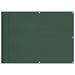 Paravan de balcon verde închis 75x800 cm 100% poliester oxford - WALTI WALTI