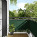 Paravan de balcon verde închis 75x1000 cm 100% poliester oxford - WALTI WALTI
