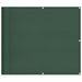 Paravan de balcon verde închis 90x800 cm 100% poliester oxford - WALTI WALTI