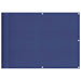 Paravan de balcon, albastru, 75x800 cm, 100% poliester oxford - WALTI WALTI