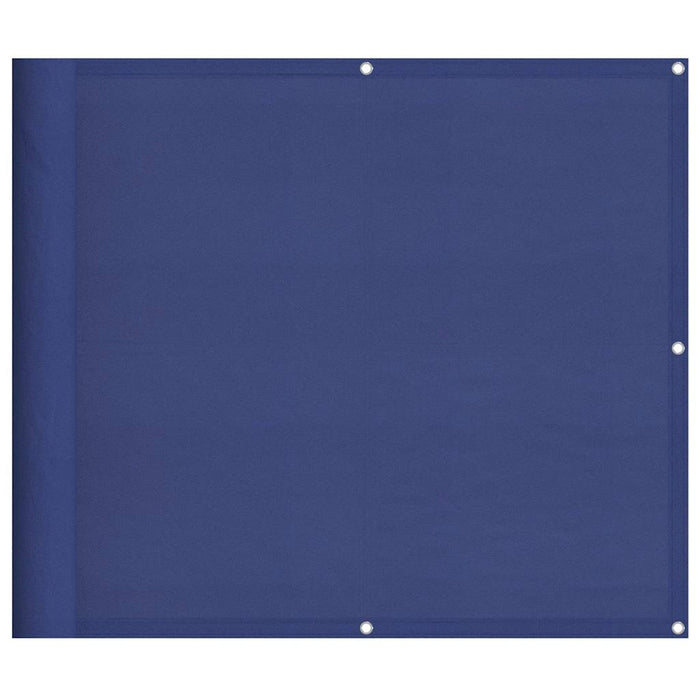 Paravan de balcon, albastru, 90x1000 cm, 100% poliester oxford - WALTI WALTI