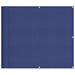 Paravan de balcon, albastru, 90x1000 cm, 100% poliester oxford - WALTI WALTI