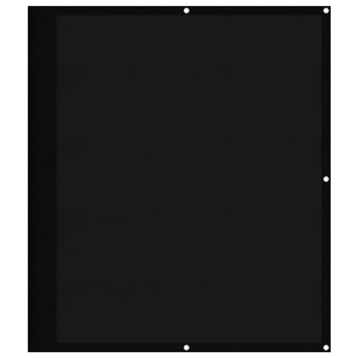 Paravan de balcon, negru, 120x1000 cm, 100% poliester oxford - WALTI WALTI