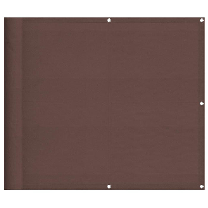 Paravan de balcon, maro, 90x800 cm, 100% poliester oxford - WALTI WALTI
