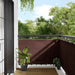 Paravan de balcon, maro, 90x800 cm, 100% poliester oxford - WALTI WALTI