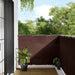 Paravan de balcon, maro, 120x700 cm, 100% poliester oxford - WALTI WALTI