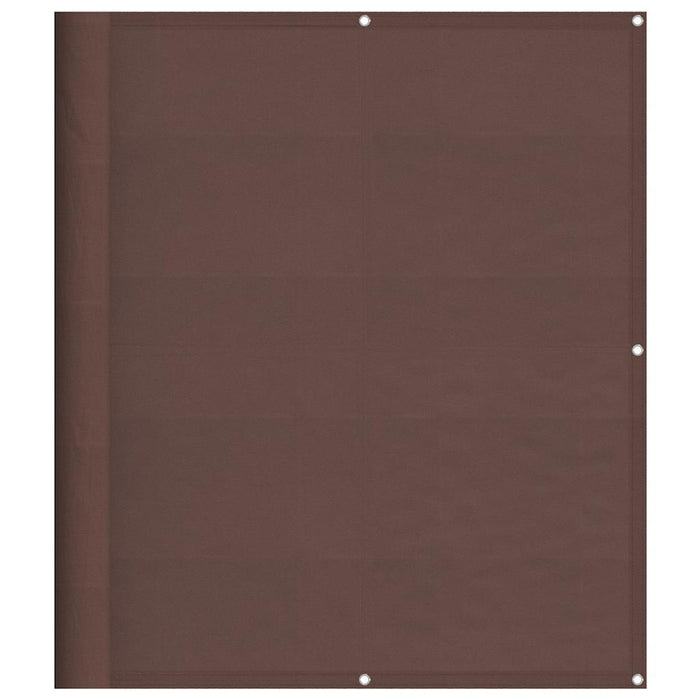 Paravan de balcon, maro, 120x800 cm, 100% poliester oxford - WALTI WALTI