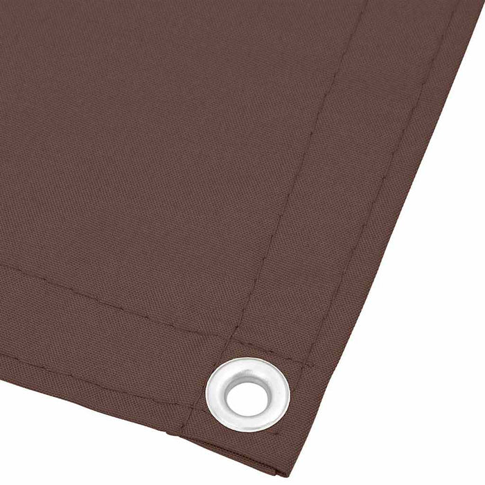 Paravan de balcon, maro, 120x800 cm, 100% poliester oxford - WALTI WALTI