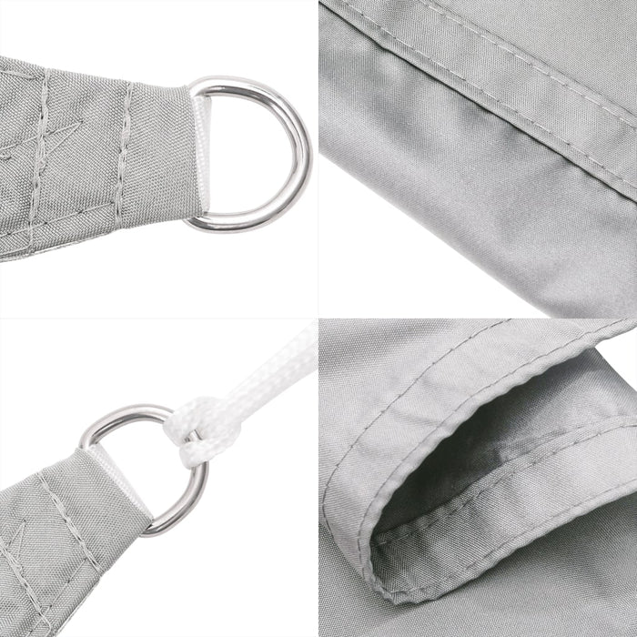 Parasolar, gri deschis, 8x5 m, 100% poliester Oxford - WALTI WALTI