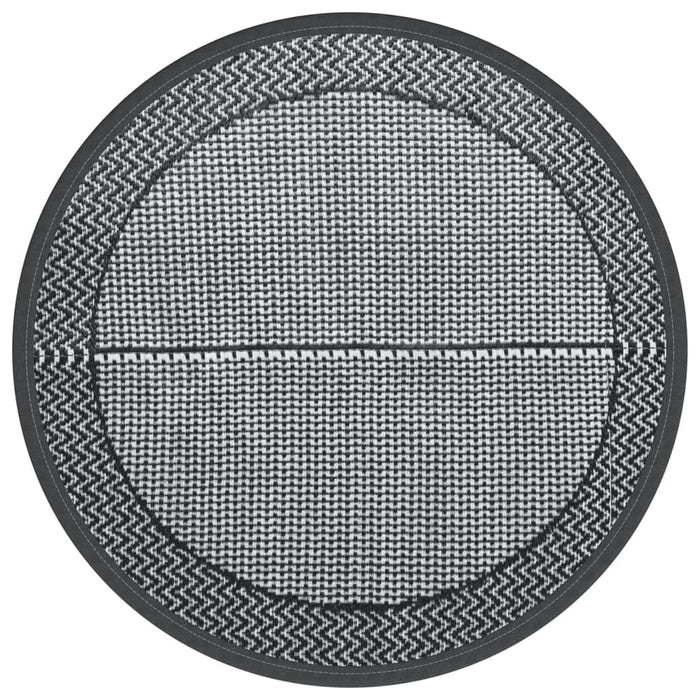 Covor de exterior, ARAKIL gri, Ø120 cm, PP - WALTI WALTI
