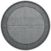 Covor de exterior, ARAKIL gri, Ø120 cm, PP - WALTI WALTI