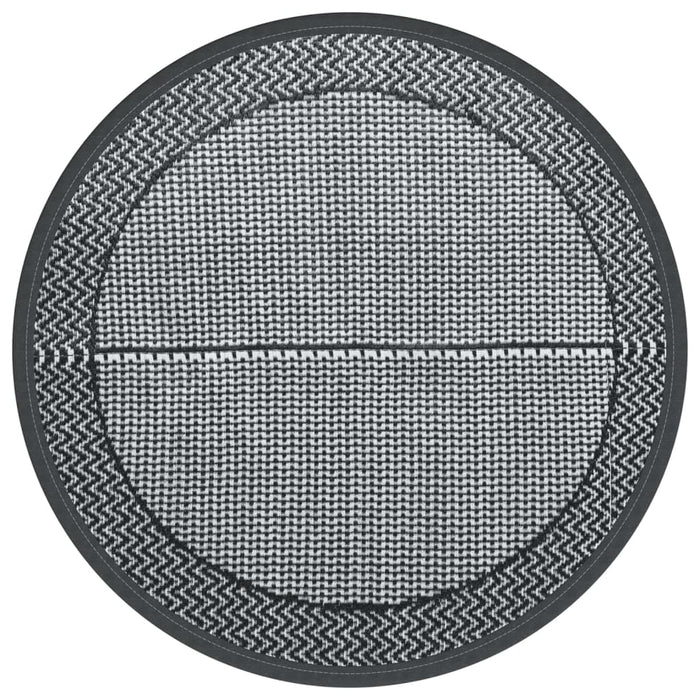 Covor de exterior, ARAKIL gri, Ø160 cm, PP - WALTI WALTI