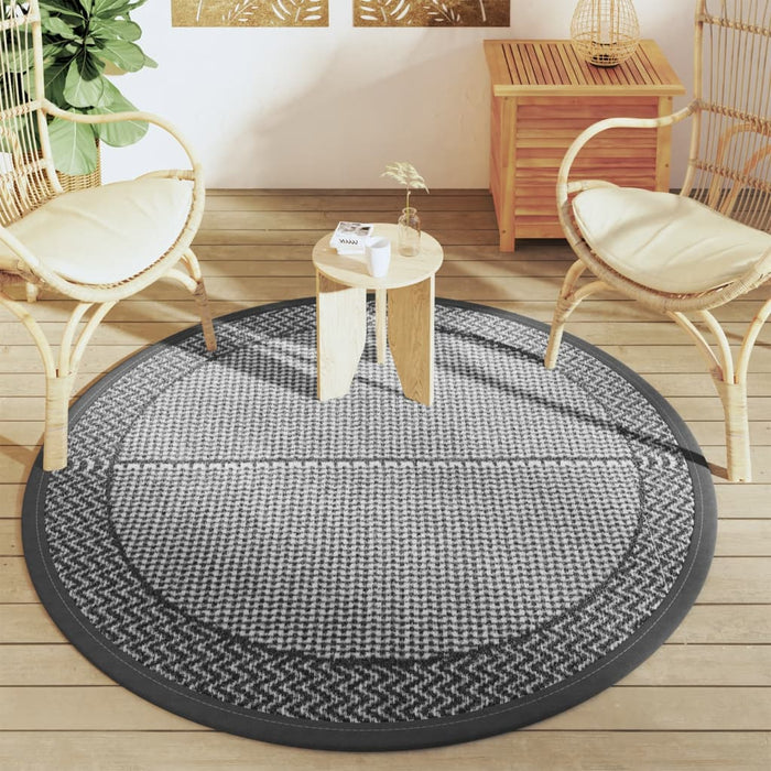 Covor de exterior, ARAKIL gri, Ø160 cm, PP - WALTI WALTI