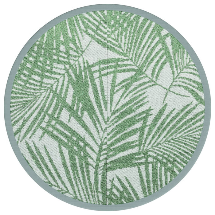 Covor de exterior, ARAKIL verde, Ø200 cm, PP WALTI