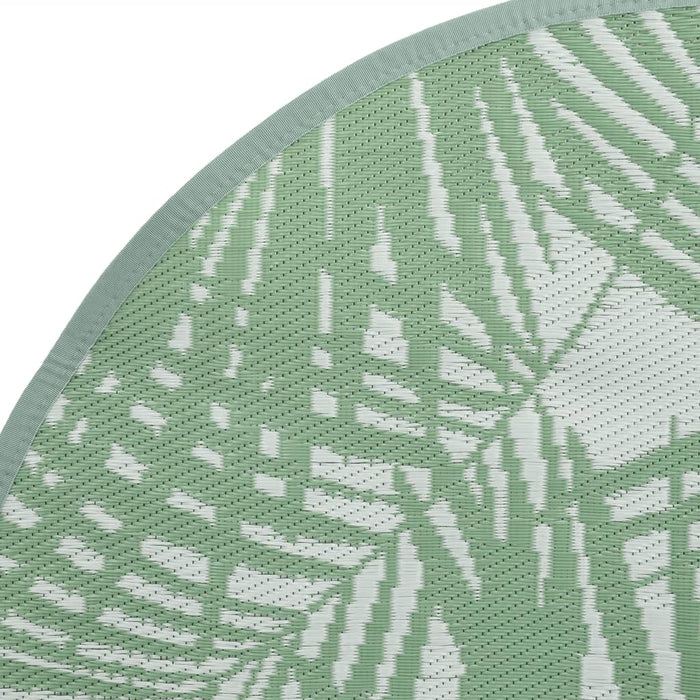 Covor de exterior, ARAKIL verde, Ø200 cm, PP WALTI